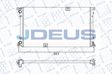 JDEUS Radiator 291300 Radiator type: Mechanically jointed cooling fins, Cooling fins material: Aluminium, Water Tank Material (radiator): Plastic, Core Length [mm]: 781, Core Width [mm]: 470, Core Depth [mm]: 23, Connection Diameter 1 [mm]: 32, Inlet Diameter 1 [mm]: 32, Quality/ Grade: AM 2.
