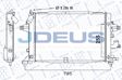 JDEUS Radiator 291416 Aluminum/plastic
Radiator type: Brazed cooling fins, Cooling fins material: Aluminium, Water Tank Material (radiator): Plastic, Core Length [mm]: 600, Core Width [mm]: 369, Core Depth [mm]: 28, Quality/ Grade: AM 2.