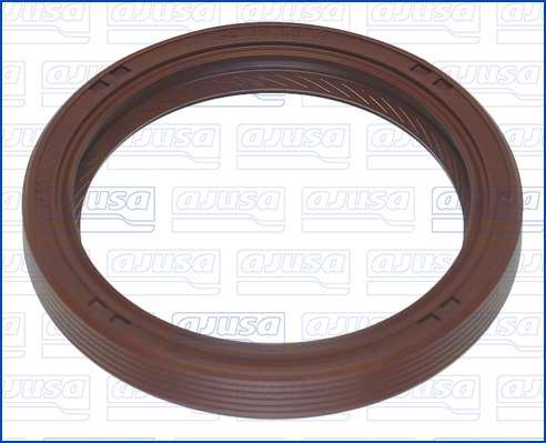 AJUSA Camshaft seal 810356 Rotation direction: better
Inner diameter [mm]: 42, Outer diameter [mm]: 53, Height [mm]: 7, Swirl Type: Right-hand Twist, Material: FKM (fluorocarbon rubber)