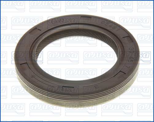 AJUSA Wellendichtring, Nockenwelle 810845 Einbauseite: stirnseitig, Innendurchmesser [mm]: 30, Außendurchmesser [mm]: 45, Höhe [mm]: 7