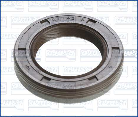 AJUSA Wellendichtring, Nockenwelle 810534 Rotationsrichtung: besser
Einbauseite: stirnseitig, Innendurchmesser [mm]: 27, Außendurchmesser [mm]: 42, Höhe [mm]: 8