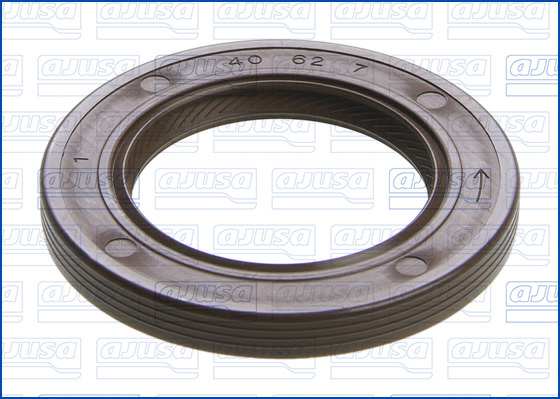 AJUSA Wellendichtring, Nockenwelle 810425 Rotationsrichtung: links
Einbauseite: stirnseitig, Innendurchmesser [mm]: 40, Außendurchmesser [mm]: 62, Höhe [mm]: 7