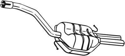 BOSAL Auspufftopf