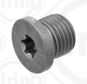 ELRING Oil sump 11113267 Thread Size: M14x1,5x15, Bolt Head-/Nut Design: Female Torx, Spanner Size: T45, Supplementary Article/Info 2: without seal ring 2.