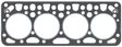 ELRING Cyilinder head gasket 61658 Thickness [mm]: 1,27, Installed thickness [mm]: 1,2, Diameter [mm]: 98,5, Gasket Design: Fibre Composite 1.