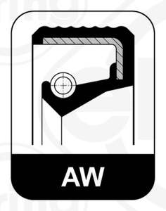 ELRING Wheel hub seal