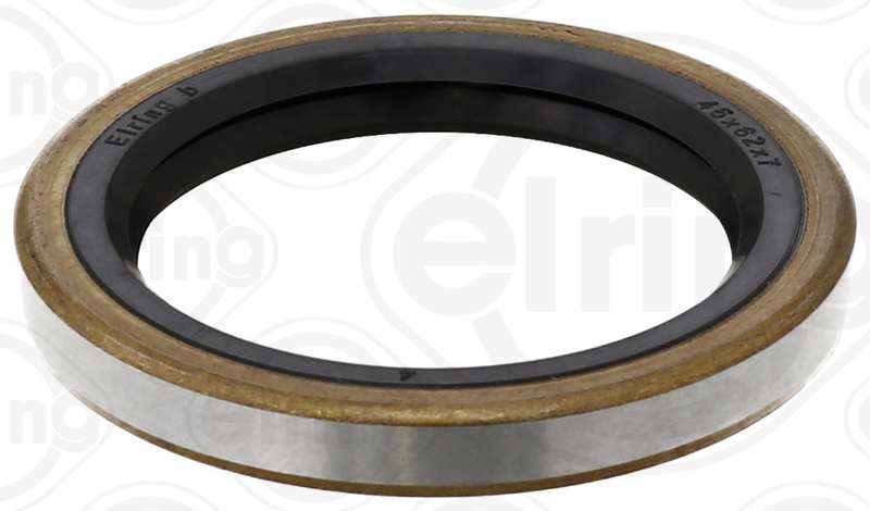 ELRING Wheel hub seal 61391 45x62x7 BS NBR
Inner diameter [mm]: 45, Outer diameter [mm]: 62, Height [mm]: 7, Radial Shaft Seal Design: BS, Material: NBR (nitrile butadiene rubber), Dust Cover: with dust lip 1.