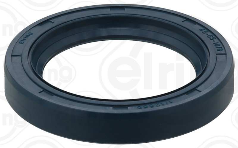 ELRING Transmission gear seal 67909 45x65x10 A NBR
Height 1 [mm]: 10, Height 2 [mm]: 14, Outer Diameter 1 [mm]: 65, Inner Diameter 1 [mm]: 45, Material: ACM (Polyacrylate), Swirl Type: Right-hand Twist, Dust Cover: with dust lip