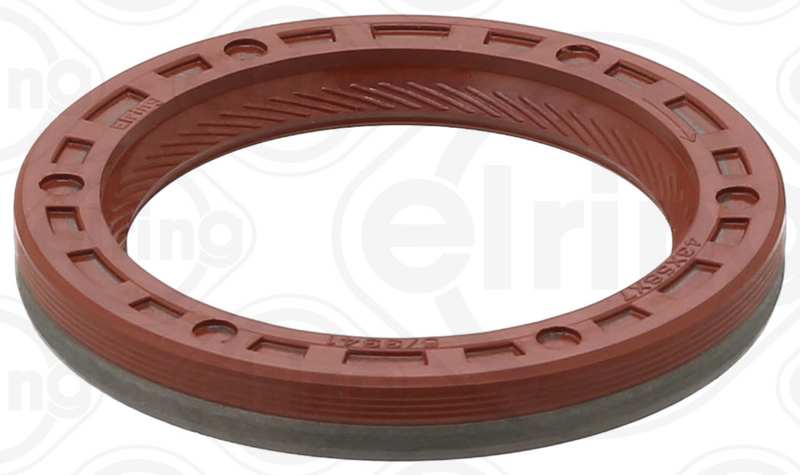 ELRING Crankshaft slave 10810941 Forehead, right screw
Inner diameter [mm]: 43, Outer diameter [mm]: 58, Height [mm]: 7, Radial Shaft Seal Design: AW/B, Swirl Type: Right-hand Twist, Material: FPM (fluoride rubber), Dust Cover: without dust lip 1.