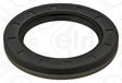 ELRING Transmission gear seal 11113974 Inner diameter [mm]: 42, Outer diameter [mm]: 62, Height [mm]: 8, Radial Shaft Seal Design: A/BS, Swirl Type: Left-hand Twist, Material: ACM (Polyacrylate), Dust Cover: with dust lip 1.