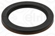 ELRING Transmission gear seal 11019042 Inner Diameter [mm]: 54,5, Outer Diameter [mm]: 72, Height [mm]: 7, Radial Shaft Seal Design: AW/BS, Swirl Type: Right-hand Twist, Material: ACM (Polyacrylate), Dust Cover: with dust lip 1.