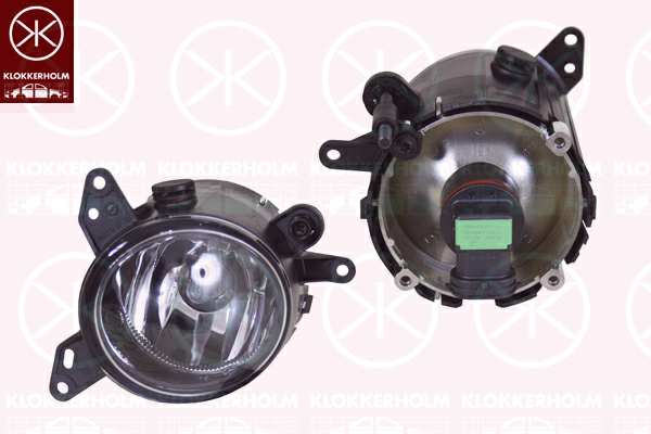 KLOKKERHOLM Nebelscheinwerfer 625960 Besser, H11
Einbauseite: vorne rechts, Lampenart: H11