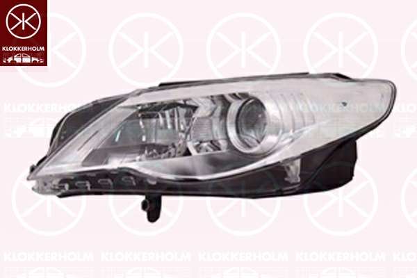 KLOKKERHOLM Headlamp 10726285 Fitting Position: Left, Quality: A1, Illuminance [lx]: 25, Light Design: Bi-Xenon, Lamp Type: D1S/H7, Light Function: with bend lighting, Supplementary Article/Info 2: without control unit for Xenon, with motor for headlamp levelling, Manufacturer Restriction: AL 
Fitting Position: Left, Illuminance [lx]: 25, Light Design: Bi-Xenon, Lamp Type: D1S/H7, Light Function: with dynamic bending light, Supplementary Article/Info 2: without control unit for Xenon, with motor for headlamp levelling, Manu