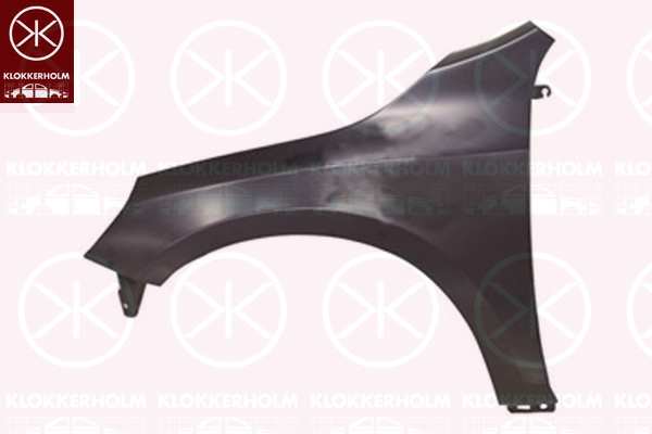 KLOKKERHOLM Einstiegblech 10670194 Einbauseite: vorne links, mechanisch bearbeitet: ohne Loch für Blinkleuchte