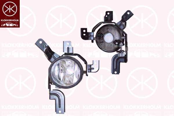 KLOKKERHOLM Nebelscheinwerfer 622965 Links, H11
Einbauposition: vorne links, Lampenart: H11, Gehäusefarbe: rauchgrau