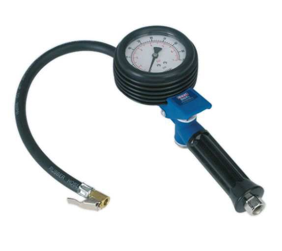 SEALEY Tube cleaner nozzle (inner) 11518727 Pressure gauge with clock, max. pressure: 6.9 bar, inlet connection: 1/4˝ BSP, 400mm rubber hose
Cannot be taken back for quality assurance reasons!