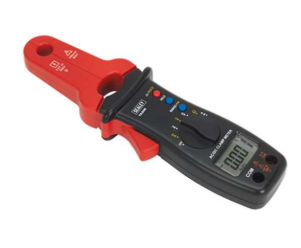 SEALEY Vorhängeschloss Halter Digital-Multimeter 11518787 10-mm-Klemme, Wechselspannungsmessbereich: 40 V/400 V/600 V, Gleichspannungsmessbereich: 4 V/40 V/400 V/600 V, EN 61010 CAT III 600 V-Standard, 2 x 1,5 V Batterie (Zubehör), Größe: 226 x 71 x 38 mm
Kann aus Gründen der Qualitätssicherung nicht zurückgenommen werden!