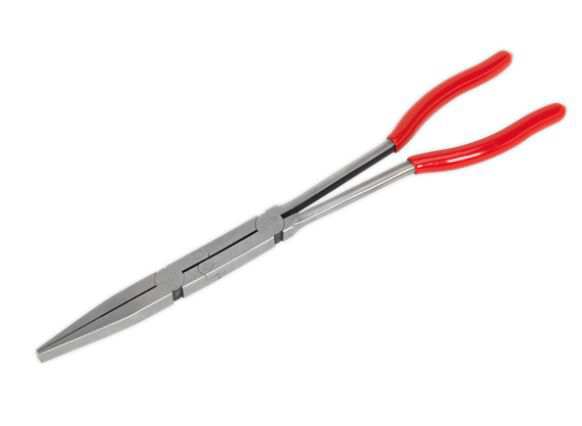 SEALEY Flat nose pliers 11518790 Cr-Va, double hinged, length: 335mm