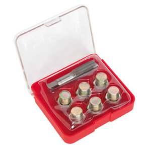 SEALEY Drain plug thread repair set