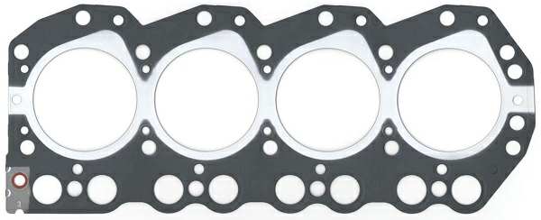 ELRING Cyilinder head gasket 61724 Thickness [mm]: 1,6, Notches/Holes Number: 1, Diameter [mm]: 91, Gasket Design: Multilayer Steel (MLS)
