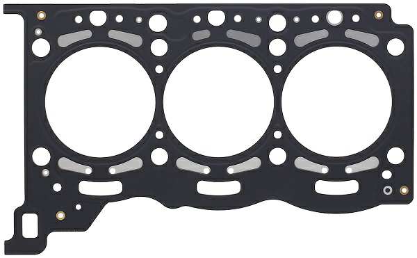 ELRING Cyilinder head gasket 69723 Fitting Position: Left, Thickness [mm]: 1,58, Notches/Holes Number: 1, Diameter [mm]: 84, Gasket Design: Multilayer Steel (MLS)