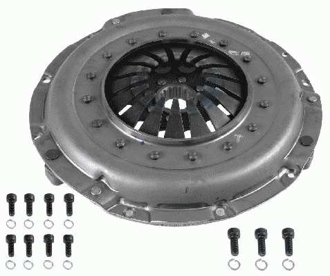 SACHS Kupplungsmechanismus 10467615 Durchmesser: 330 mm, typische Größe: MF330
Kenngröße: MF330, Durchmesser [mm]: 330 1.