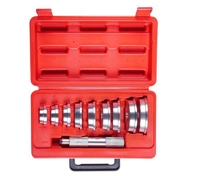 A.Z. MEISTERTEILE Bearing and bushing removal kit 11529660 10 pieces, diameters 39.5, 44.5, 50, 59, 63, 65, 72, 76, 81 mm