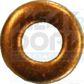 MEAT & DORIA Heat shield 10645482 50 pcs/package, nozzle furat
Material: Copper, Inner diameter [mm]: 7,5, Outer diameter [mm]: 15, Thickness [mm]: 3 2.