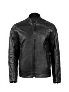 A.Z. MEISTERTEILE Lederjacke - Schwarz - AZ-MT Design