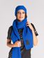 A.Z. MEISTERTEILE Scarf - AZ-MT Design 11291257 Royal blue, embroidered logo on the front, woven label on the side 2.