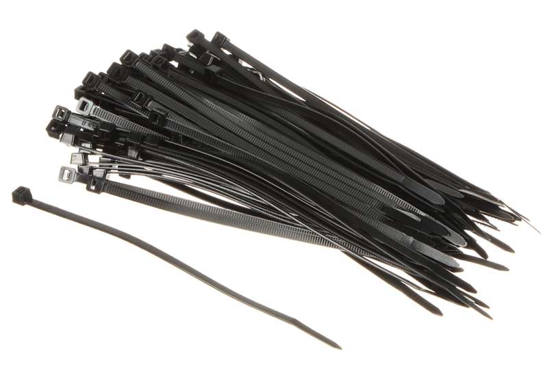 A.Z. MEISTERTEILE Cable ties 11392733 4.8X178 mm, 100 pcs/pack, Black