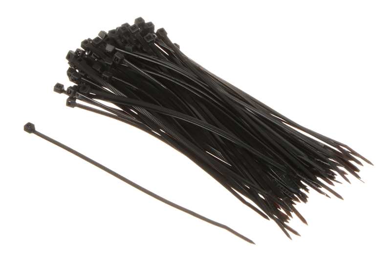 A.Z. MEISTERTEILE Cable ties 11392724 2.6X135 mm, 100 pcs/pack, Black