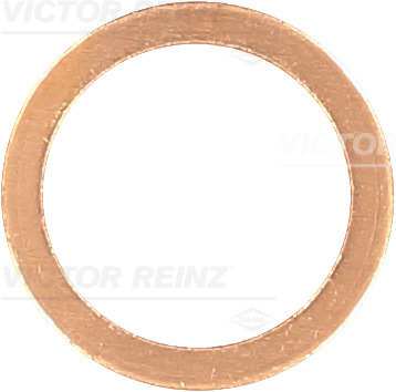 VICTOR REINZ Oil plug gasket 10905664 10 pcs/pack.
Material: Copper, Thickness [mm]: 1,5, Inner diameter [mm]: 18, Outer diameter [mm]: 24, Shape: A-shape