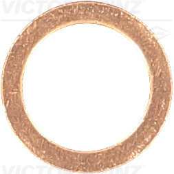 VICTOR REINZ Oil plug gasket 10905658 10 pcs/pack.
Material: Copper, Thickness [mm]: 1,5, Inner diameter [mm]: 12, Outer diameter [mm]: 17, Shape: A-shape