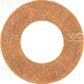 VICTOR REINZ Sealing ring 10905668 10 pcs/pack.
Material: Copper, Thickness [mm]: 2,3, Inner diameter [mm]: 10, Outer diameter [mm]: 21 2.