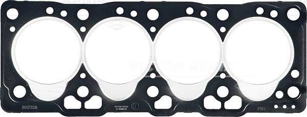 VICTOR REINZ Cyilinder head gasket 858829 Thickness [mm]: 1,65, Diameter [mm]: 75, Notches / Holes Number: 3, only in connection with: 14-55032-01
