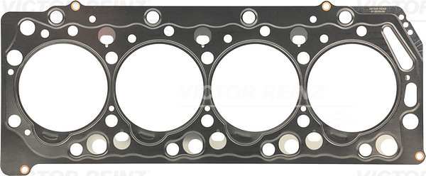 VICTOR REINZ Cyilinder head gasket 859618 Gasket Design: Multilayer Steel (MLS), Thickness [mm]: 1,45, Diameter [mm]: 92, only in connection with: 14-55015-01