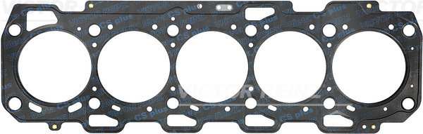VICTOR REINZ Cyilinder head gasket 859649 Gasket Design: Multilayer Steel (MLS), Thickness [mm]: 1,02, Number of Holes: 2