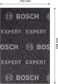 BOSCH Sanding felt 11539616 5 per pack, EXPERT N376 abrasive felt, Best for Finish Bright, 152 x 229 mm, medium, SiC 2.