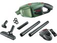 BOSCH Cordless vacuum cleaner 11539380 EasyVac 12 Cordless hand vacuum cleaner (1x2.5 Ah), 1 2.5Ah battery + charger, Battery voltage: 12V, Battery capacity: 2.5 Ah, Max. vacuum (turbine): 5 kPa, Max. flow rate (turbine): 1 l/s, Operating time: 2.0 Ah/17 min, Tank capacity: 0,38 L, Weight with battery: 1kg 2.