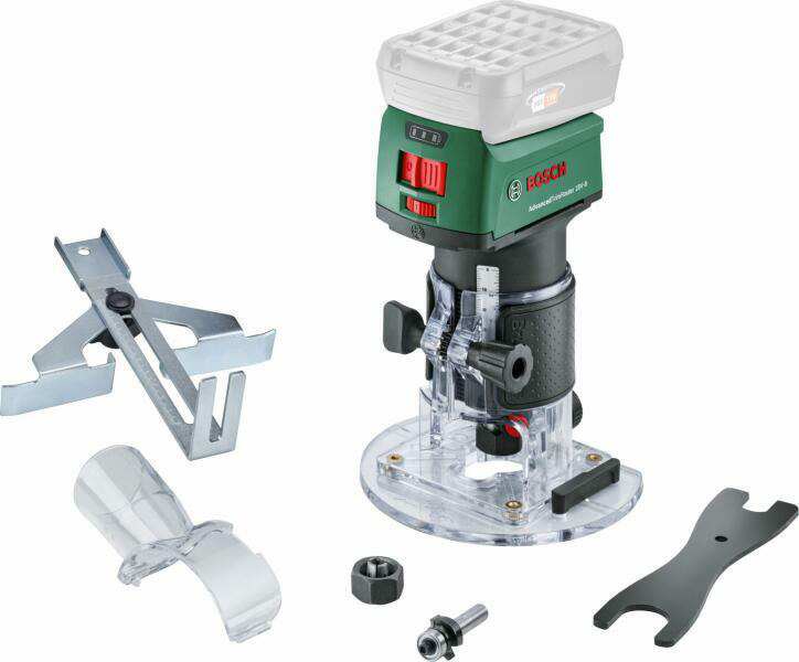 BOSCH Cordless trim router 11539317 Advanced Orbit 18 cordless excenter sander (without battery and charger), Battery voltage: 18V, Vibration speed: 6.000-24.000 rpm, Sanding disc diameter: 125 mm, Orbital diameter: 3.2mm, Weight: 1.4kg 1.