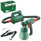 BOSCH Akku-Farbspritzpistole 11539318 EasySpray 18V Akku-Farbspritzgerät (ohne Akku und Ladegerät), Akkuspannung: 18V, Durchfluss: 0-100 ml/min, Auftragskapazität: 1m2/min, Tankvolumen: 800ml, Schlauchlänge: 1,3m, Gewicht: 1,8kg, HPVL Technologie 2.