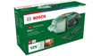 BOSCH Cordless vacuum cleaner 11539380 EasyVac 12 Cordless hand vacuum cleaner (1x2.5 Ah), 1 2.5Ah battery + charger, Battery voltage: 12V, Battery capacity: 2.5 Ah, Max. vacuum (turbine): 5 kPa, Max. flow rate (turbine): 1 l/s, Operating time: 2.0 Ah/17 min, Tank capacity: 0,38 L, Weight with battery: 1kg 3.