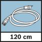 BOSCH Camera head cable 11540056 8.5 mm camera head for GIC scan camera 1.2 m, display resolution: 320x240 px, camera head diameter: 8.5mm, cable length: 120cm 3.