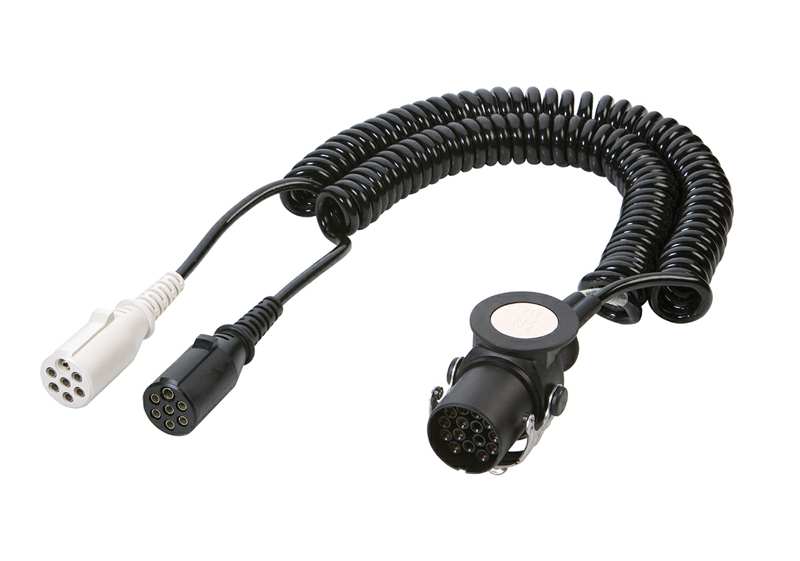 VIGNAL Trailer electric connector 11002121 Cordon Adapt 15p 24n+24S plastic, 4.5m