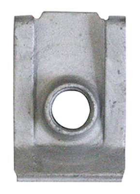 RESTAGRAF Plate nut 10997697 RENAULT - Peugeot - Citroen, Plate Thickness: 0.5 - 4 mm, Screw: D 6 mm, Size: 22.2 x 15 mm, 20 pcs/pack