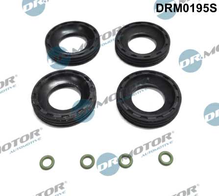 DR.MOTOR AUTOMOTIVE Sealing ring 11141124 Set, for 4 injectors, 8 -piece set