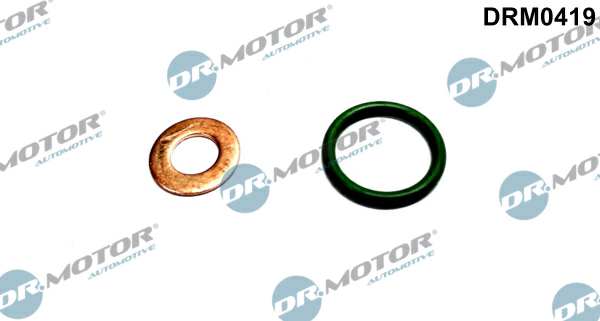 DR.MOTOR AUTOMOTIVE Sealing ring 11141396 Sealing stock set for 1 injector, 2 -piece set