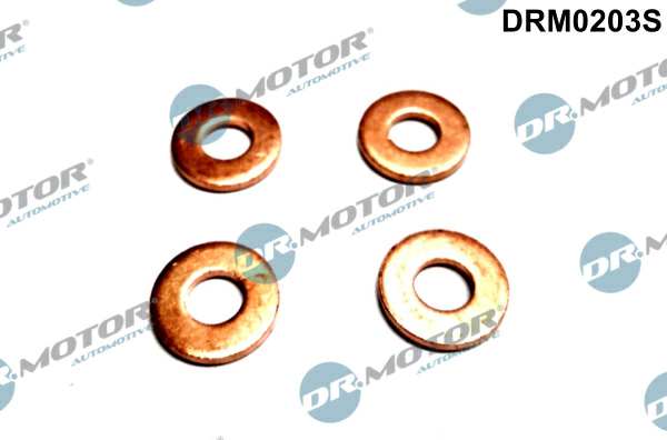 DR.MOTOR AUTOMOTIVE Heat shield 11141141 4 pcs/set
Thickness [mm]: 1,5, Material: Copper, Inner diameter [mm]: 7,3, Outer diameter [mm]: 15