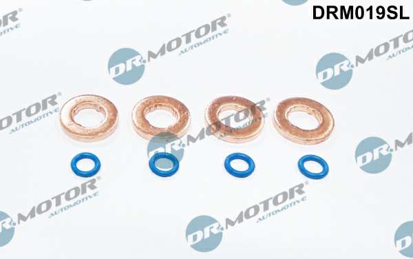 DR.MOTOR AUTOMOTIVE Sealing ring 11141133 Set, for 4 injectors, 8 -piece set